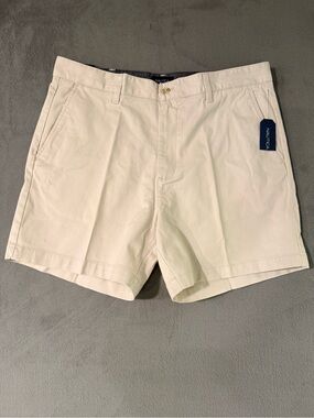 Nautica - Men's Cream Classic Deck Shorts